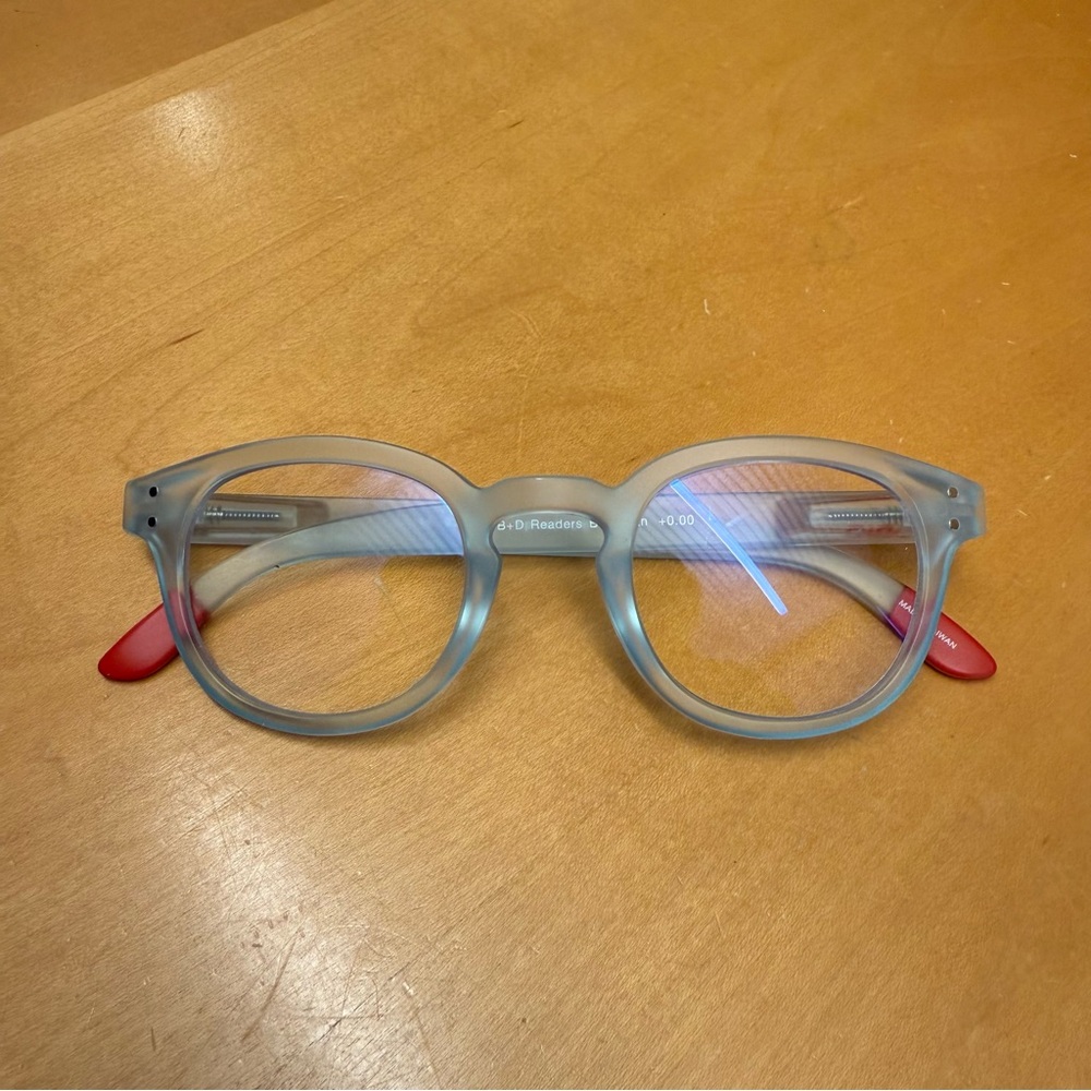 B+D Blue Ban Glasses